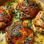 Creamy-Garlic-Chicken-Thighs 2