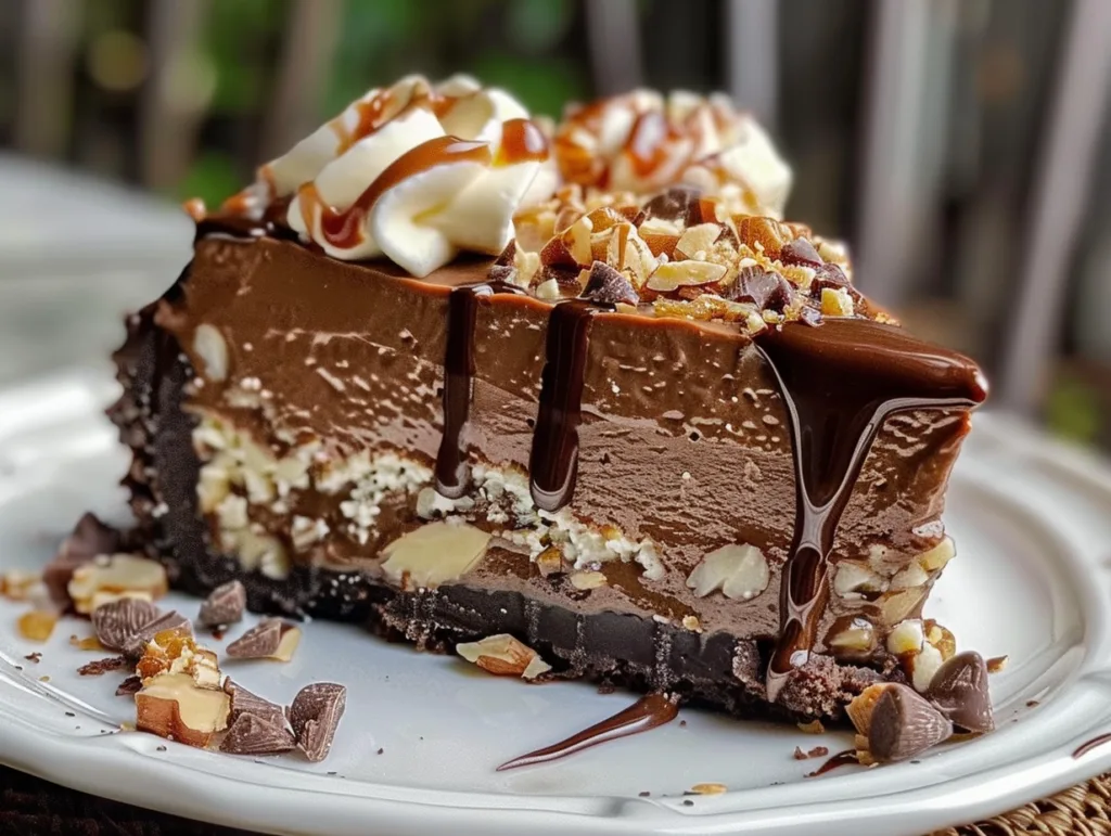No-Bake-German-Chocolate-Cheesecake 2