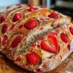 Strawberry Sourdough Bread Recipe for Busy Families