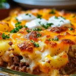 Loaded Beef & Potato Bake – Cozy Family Comfort Food 2