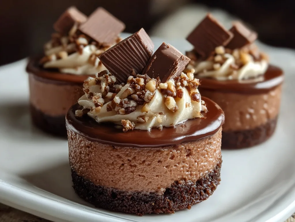 Homemade Nutella Cheesecake Cupcakes