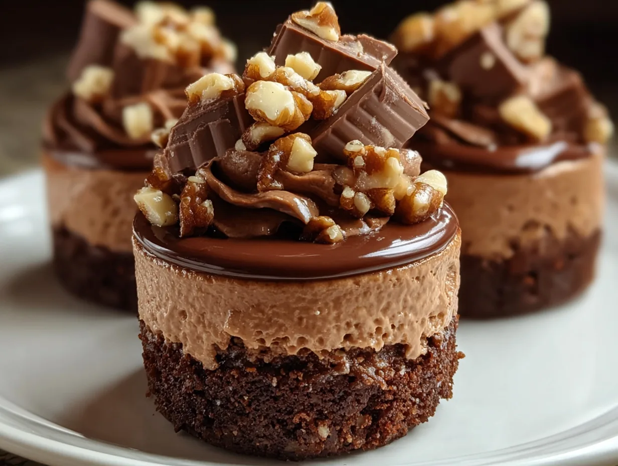 The BEST Homemade Nutella Cheesecake Cupcakes Recipe