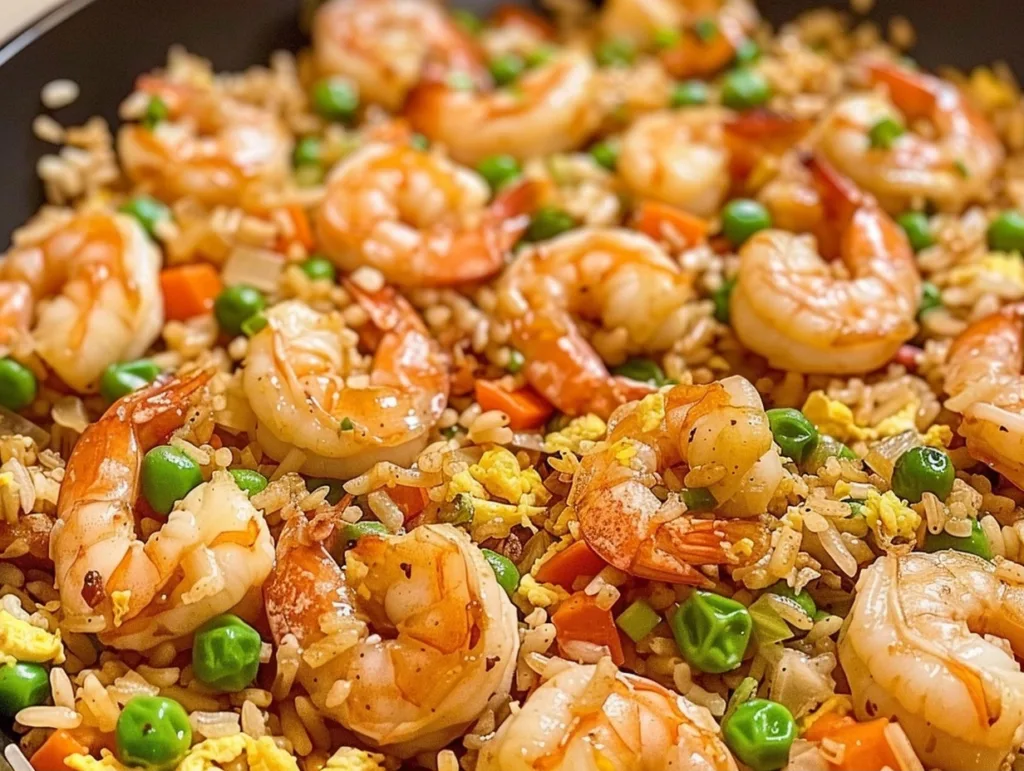 One Skillet Better-Than-Takeout Shrimp Fried Rice