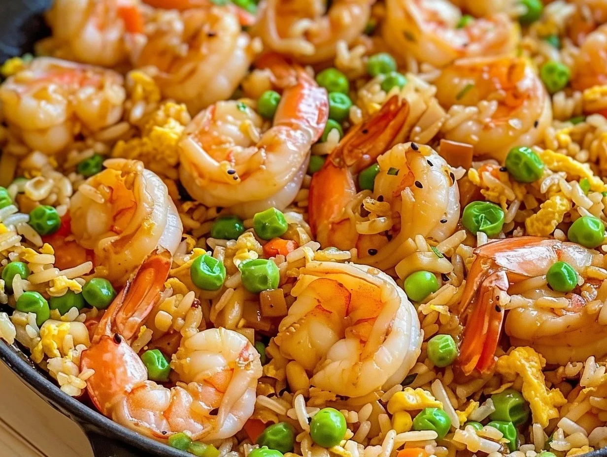 One Skillet Better-Than-Takeout Shrimp Fried Rice