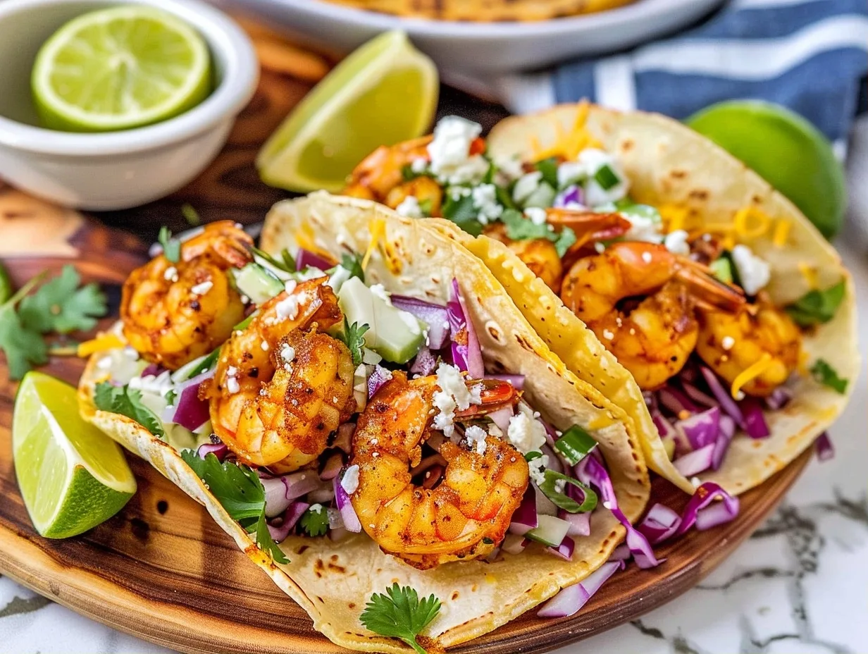 The BEST Easy Shrimp Tacos for a Quick, Flavor-Packed Dinner!