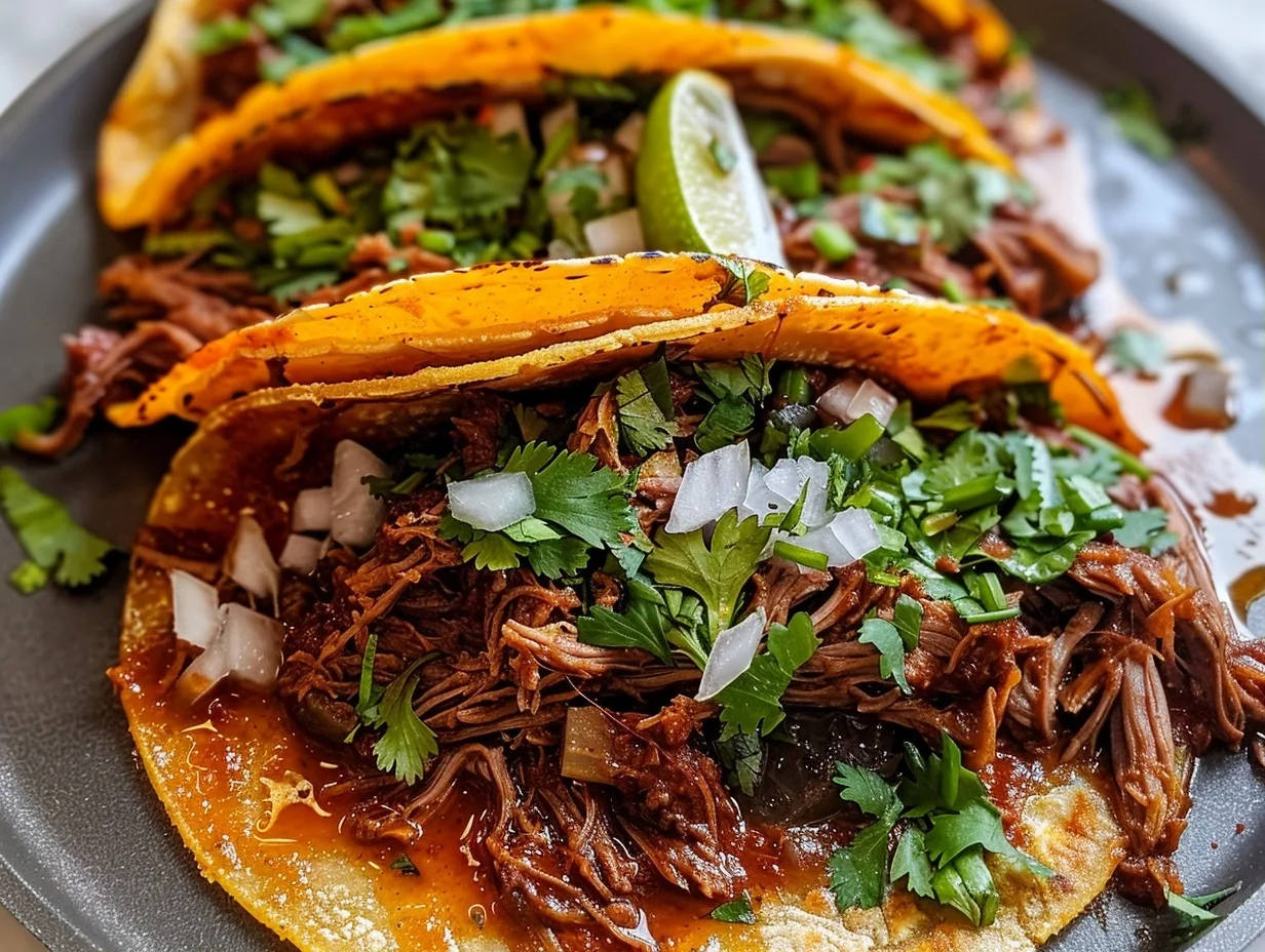 The BEST Crock Pot Birria Tacos for a Flavorful Frenzy