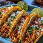 The BEST Slow Cooker Shredded Chicken Tacos for Easy Weeknight Dinners