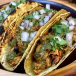 The BEST Salsa Verde Chicken Tacos Recipe
