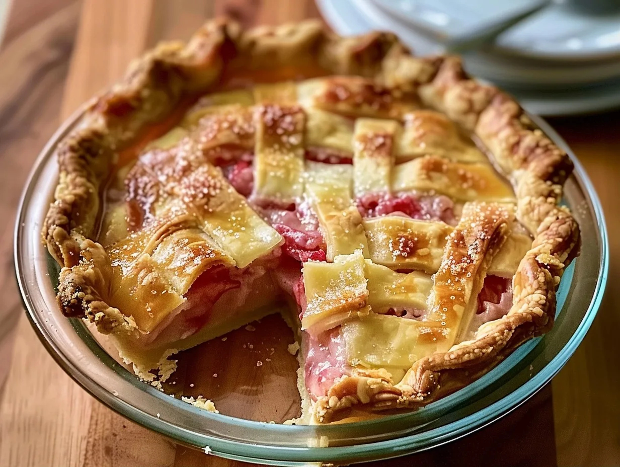 Rhubarb Custard Pie Recipe: A Cozy Springtime Treat Your Family Will Devour