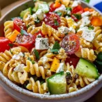 Healthy Greek Pasta Salad: Easy & Delicious!