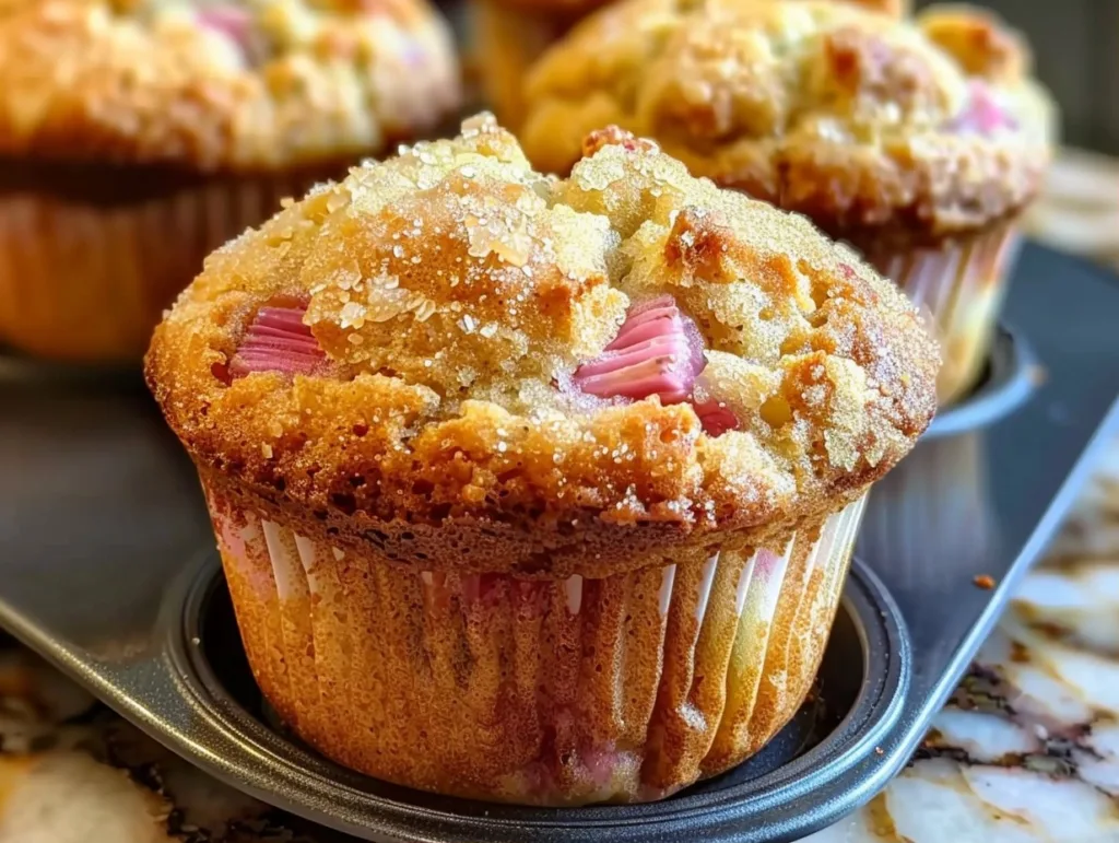 The BEST Rhubarb Muffins: Easy & Irresistible!