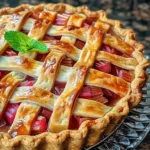 Fresh Rhubarb Pie: A Sweet & Tart Summer Favorite!
