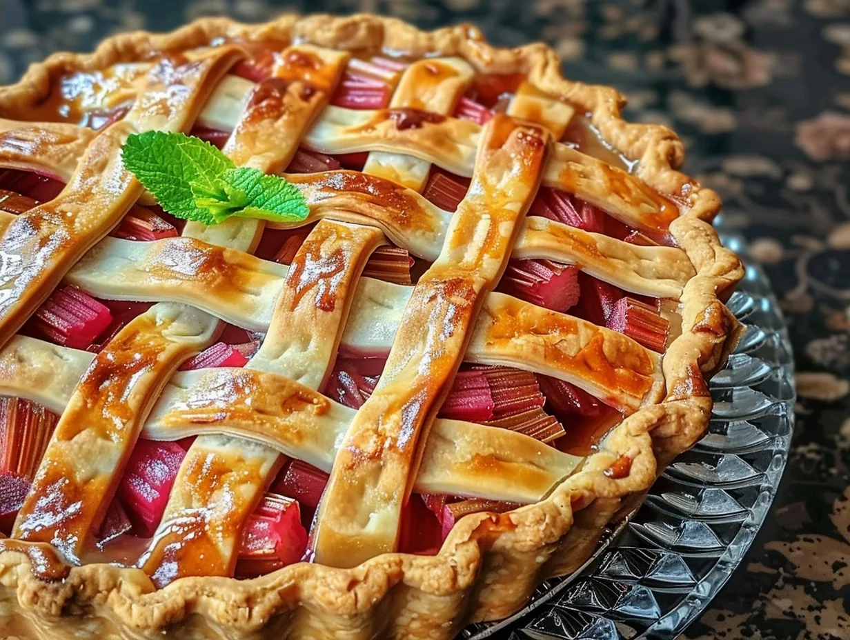 Fresh Rhubarb Pie: A Sweet & Tart Summer Favorite!