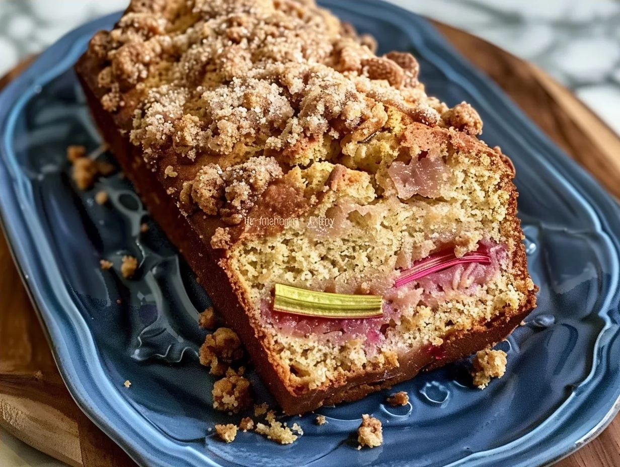 Cinnamon Streusel Rhubarb Bread: Your New Favorite Treat!