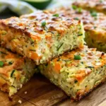 Low Carb Sourdough Zucchini & Carrot Bars: Irresistible & Easy!