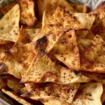 Budget-Friendly Crispy Sourdough Pita Chips