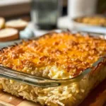 Cheesy Sourdough Hash Brown Casserole (Easy Discard Recipe!)
