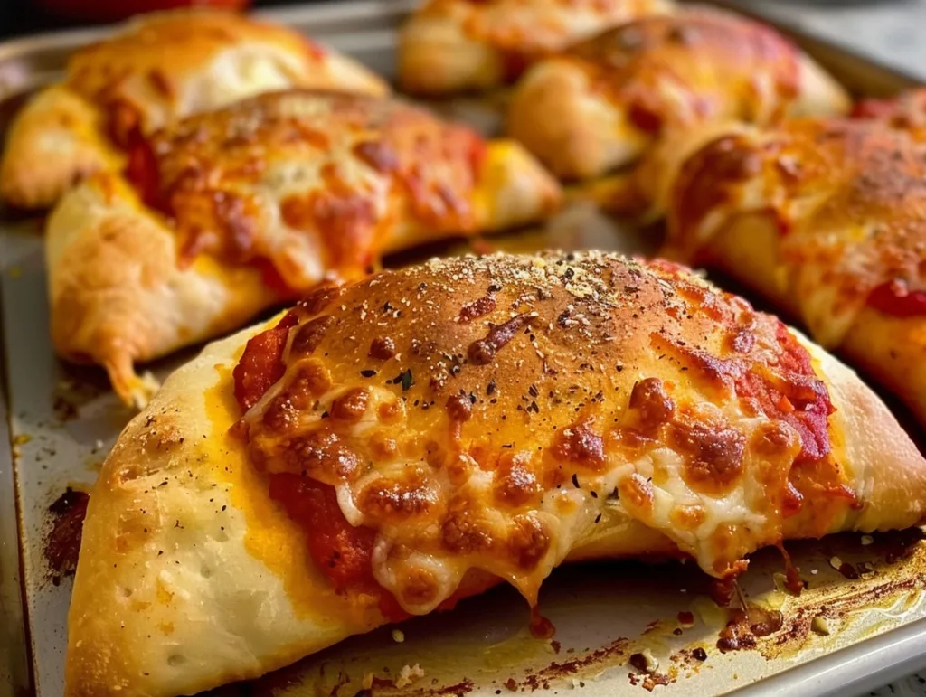 Homemade Sourdough Pizza Pockets (Air Fryer or Baked!)