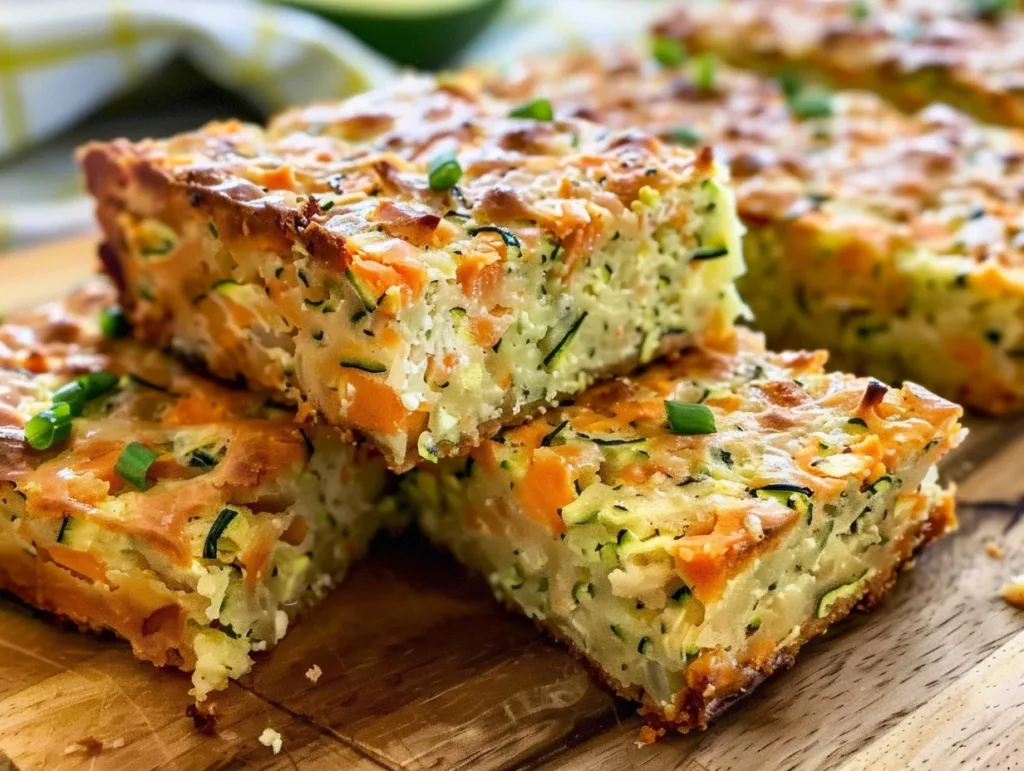 Low Carb Sourdough Zucchini & Carrot Bars: Irresistible & Easy!
