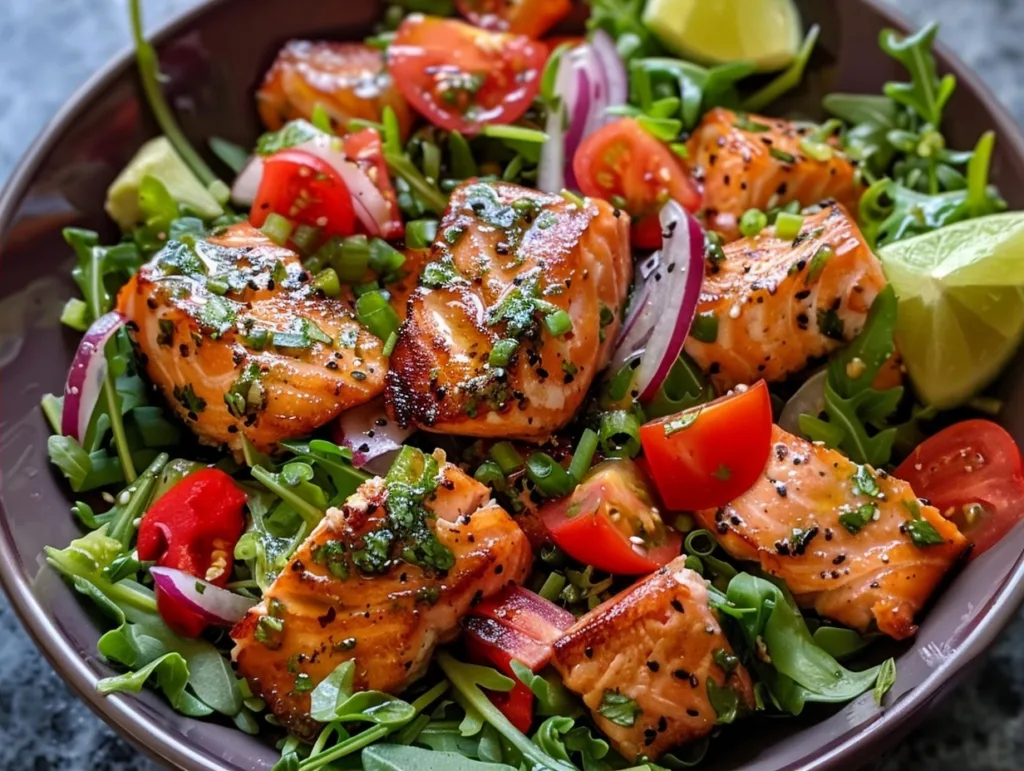 Healthy & Delicious Salmon Salad for Meal Prep
