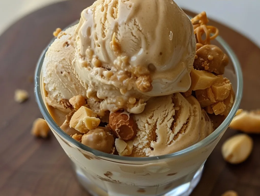 Peanut Butter Frozen Yogurt: Easy 5-Ingredient Dream!