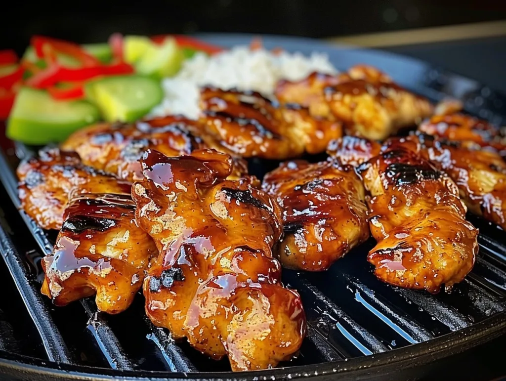 Blackstone Bourbon Chicken on the Griddle: A Family Favorite