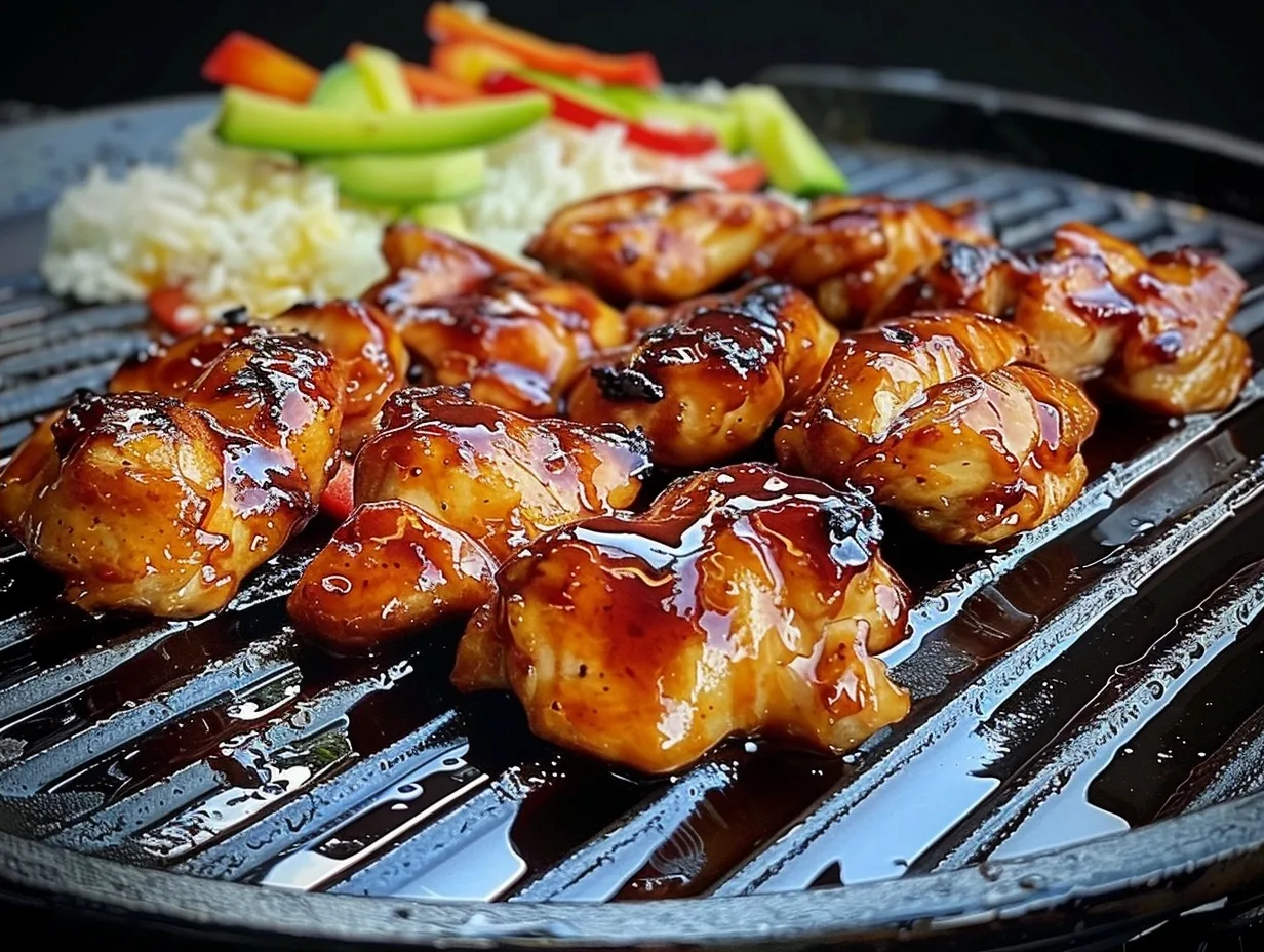 Blackstone Bourbon Chicken on the Griddle: A Family Favorite