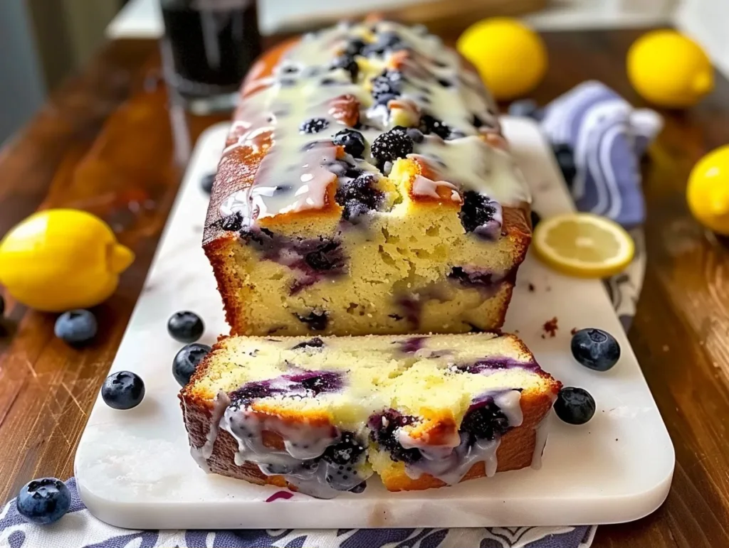 The Best Lemon Blueberry Bread Recipe