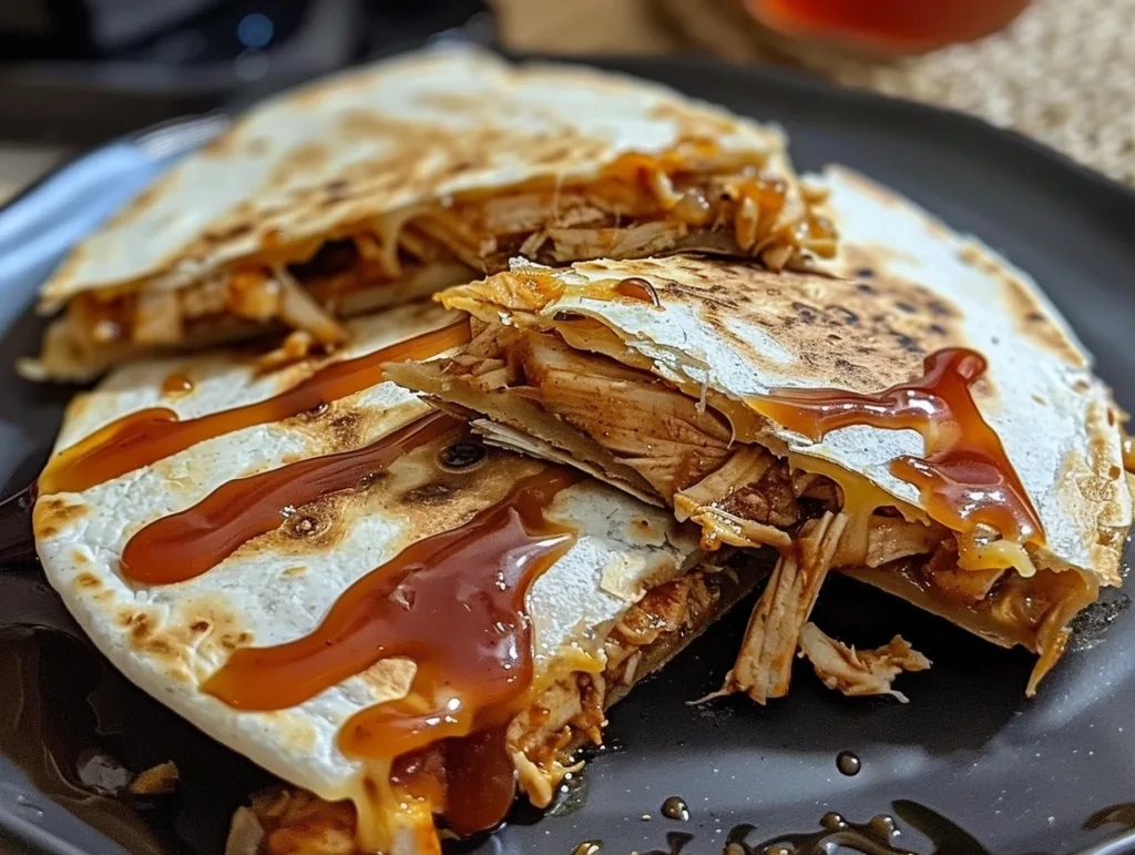 Blackstone Hot Honey BBQ Chicken Quesadillas: Your New Go-To Comfort Meal!