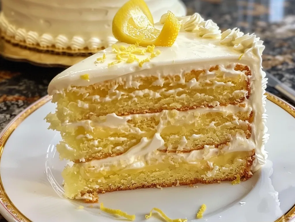 Cheesecake Factory Italian Lemon Cream Cake: A Taste of Sunshine!