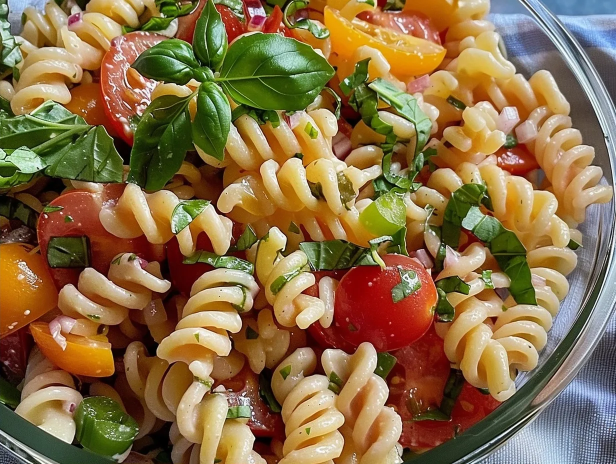High Protein Italian Pasta Salad: Easy & Delicious!