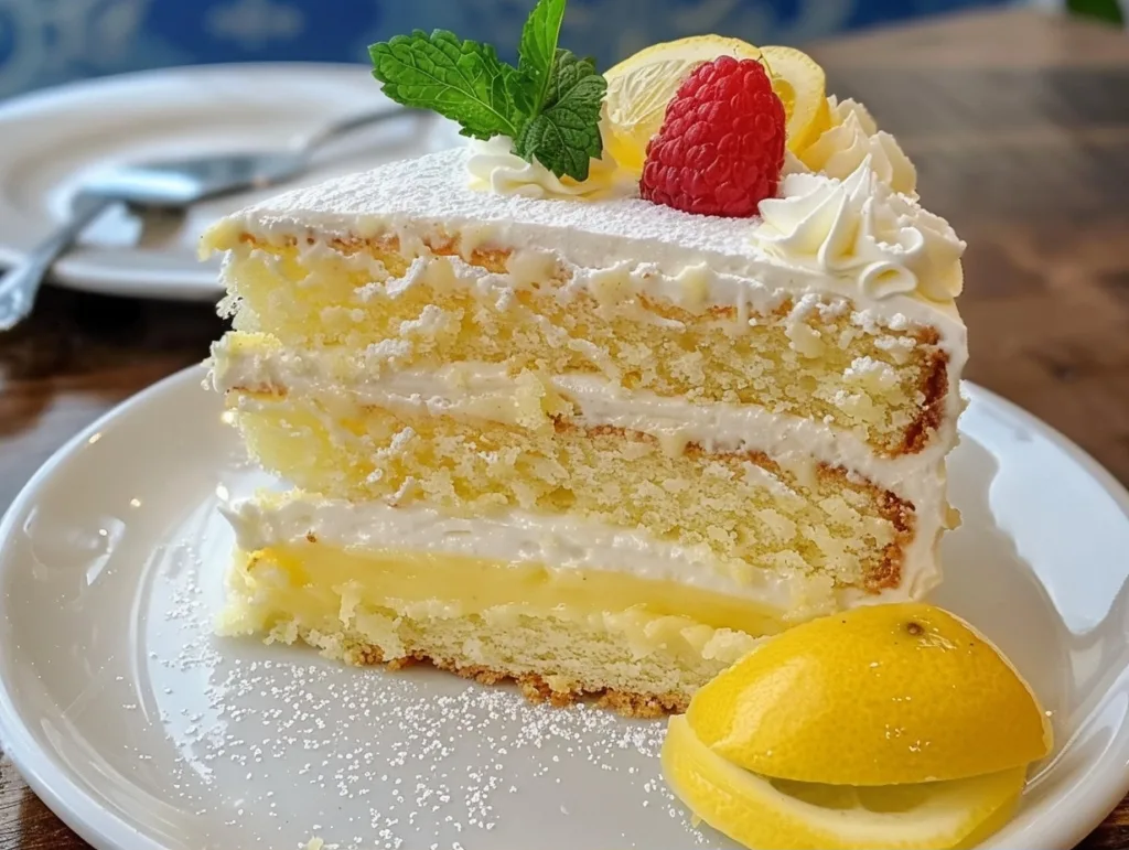 Cheesecake Factory Italian Lemon Cream Cake: A Taste of Sunshine!