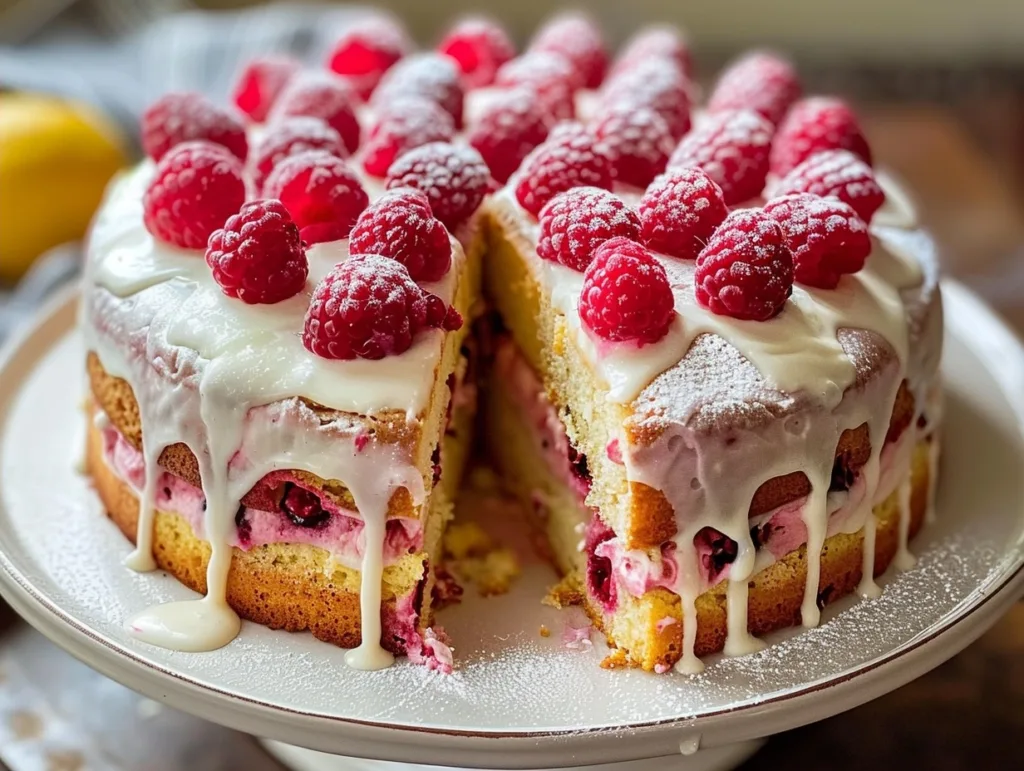 Irresistible Raspberry Lemon Cake Recipe
