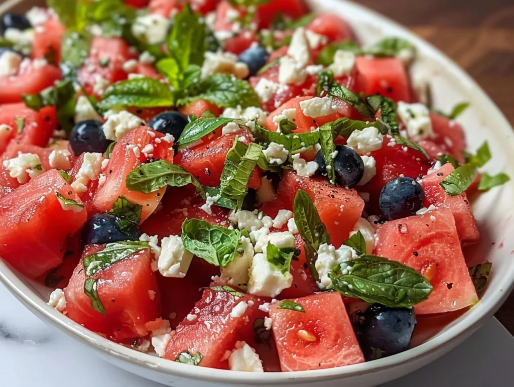 The Ultimate Watermelon Feta Salad Recipe: A Taste of Summer Bliss