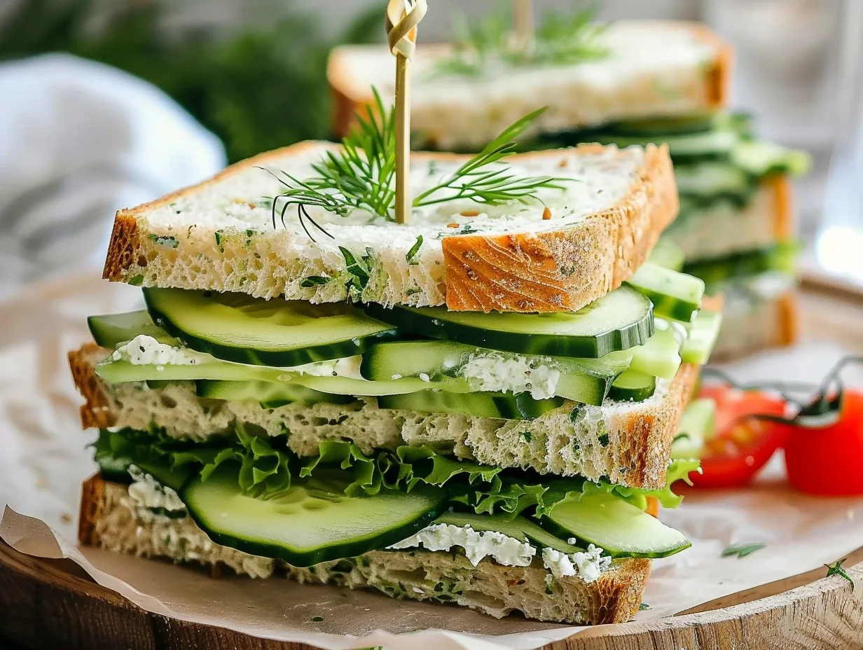 Classic Cucumber Sandwiches Recipe: A Taste of Summer Elegance