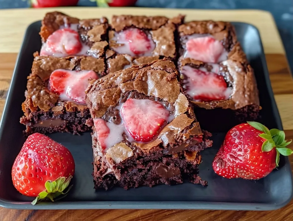 BEST Strawberry Brownies: Easy & Irresistible Dessert!