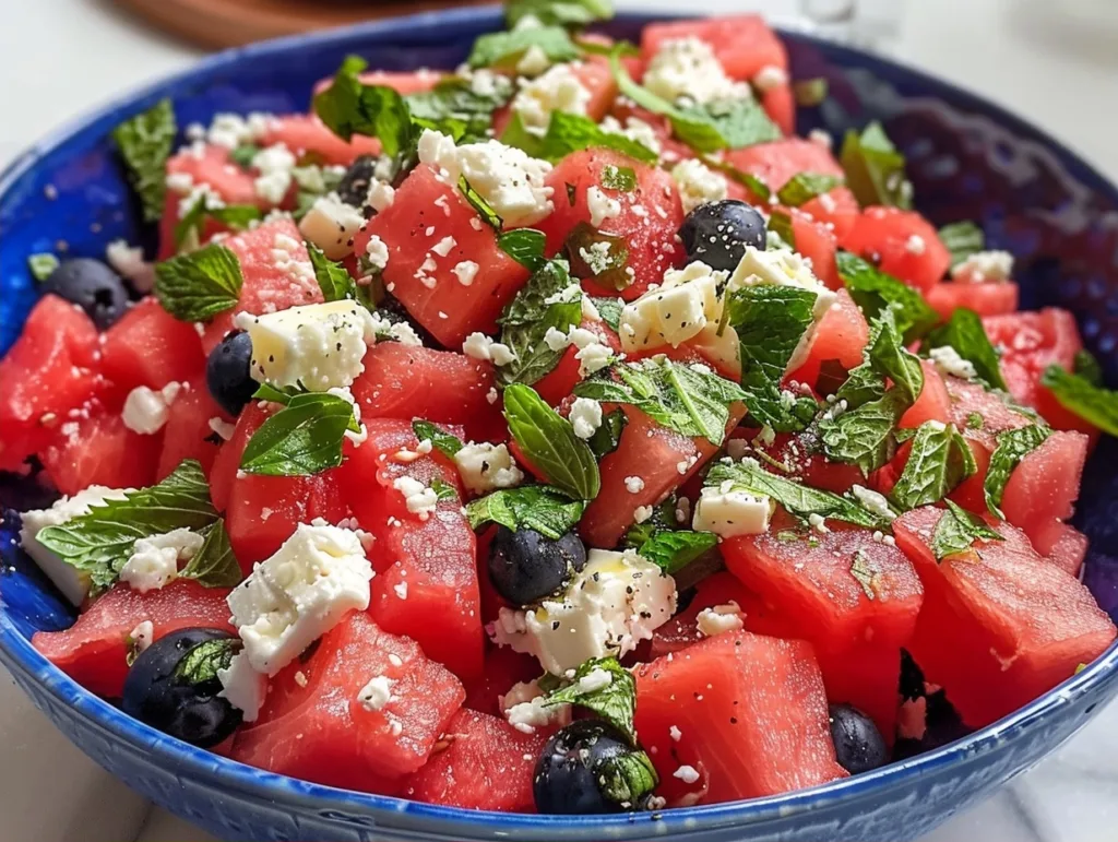 The Ultimate Watermelon Feta Salad Recipe: A Taste of Summer Bliss