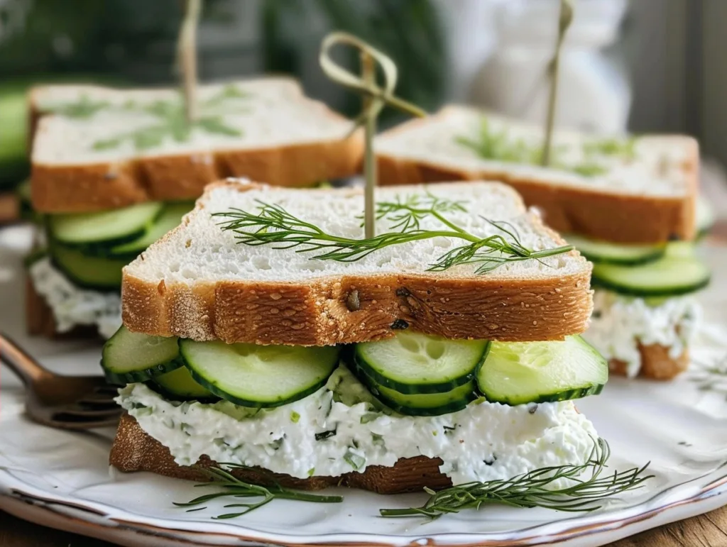 Classic Cucumber Sandwiches Recipe: A Taste of Summer Elegance