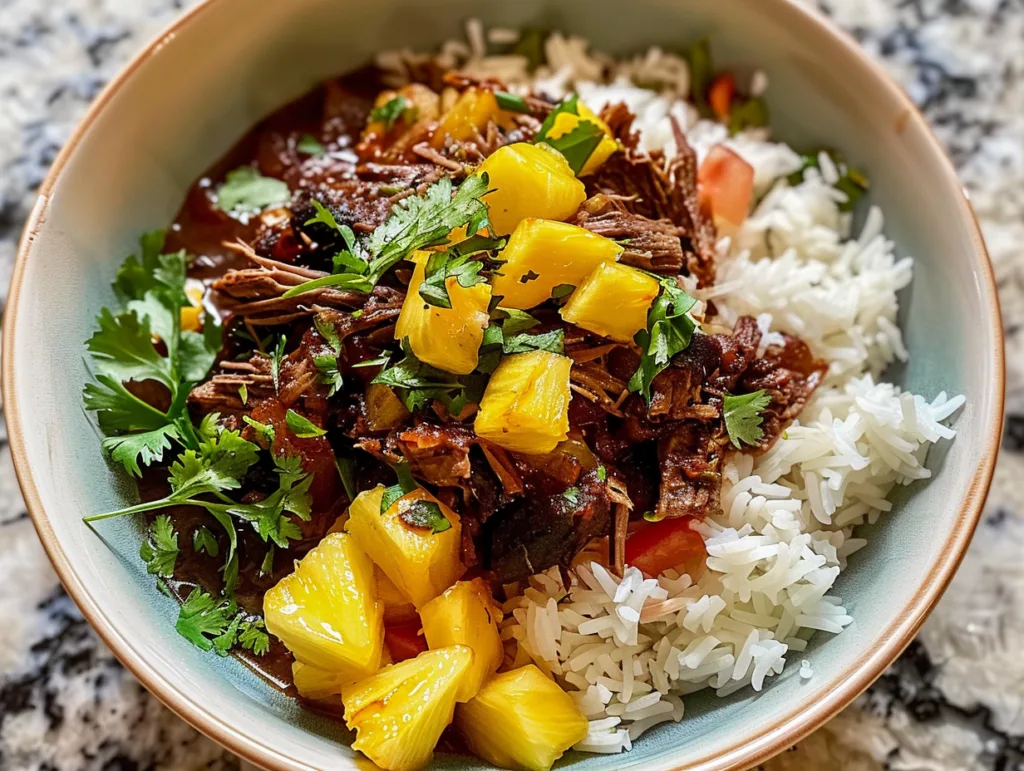 Slow Cooker Chipotle Pineapple Pot Roast Bowls 4 Slow Cooker Chipotle Pineapple Pot Roast Bowls 2