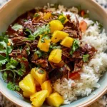 Slow Cooker Chipotle Pineapple Pot Roast Bowls 5 Slow Cooker Chipotle Pineapple Pot Roast Bowls 2