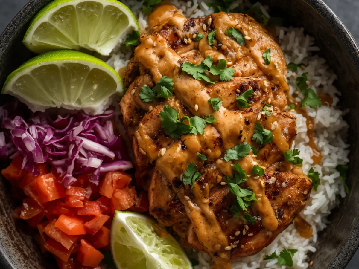 Sweet Chili Chicken Bowl 1
