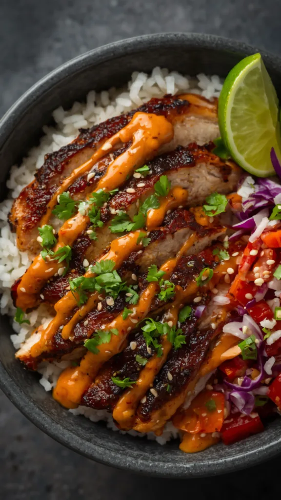 Sweet Chili Chicken Bowl 1a