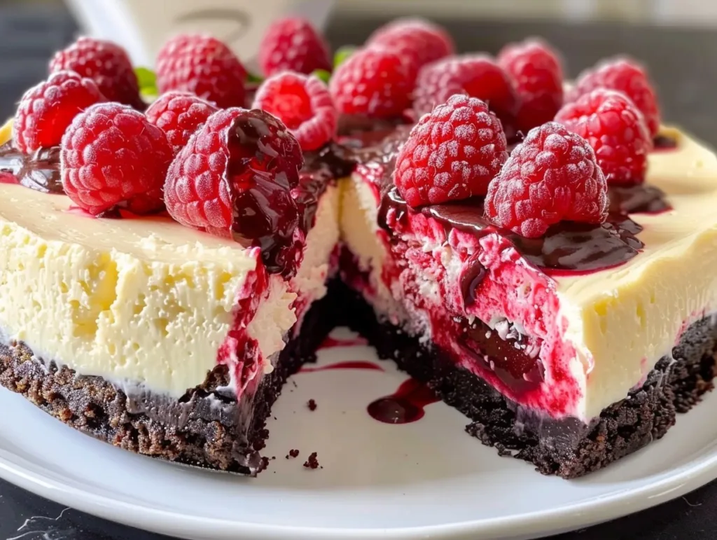 White Chocolate Raspberry Cheesecake Recipe – Gluten Free Delight