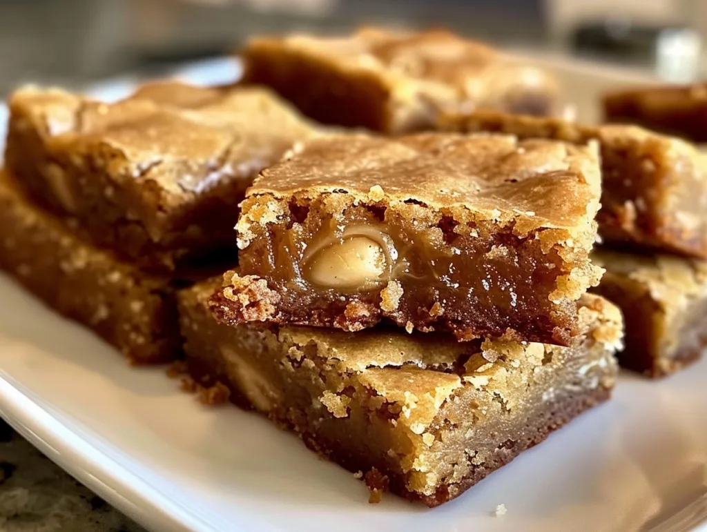 Grandma’s Chewy Butterscotch Blondies
