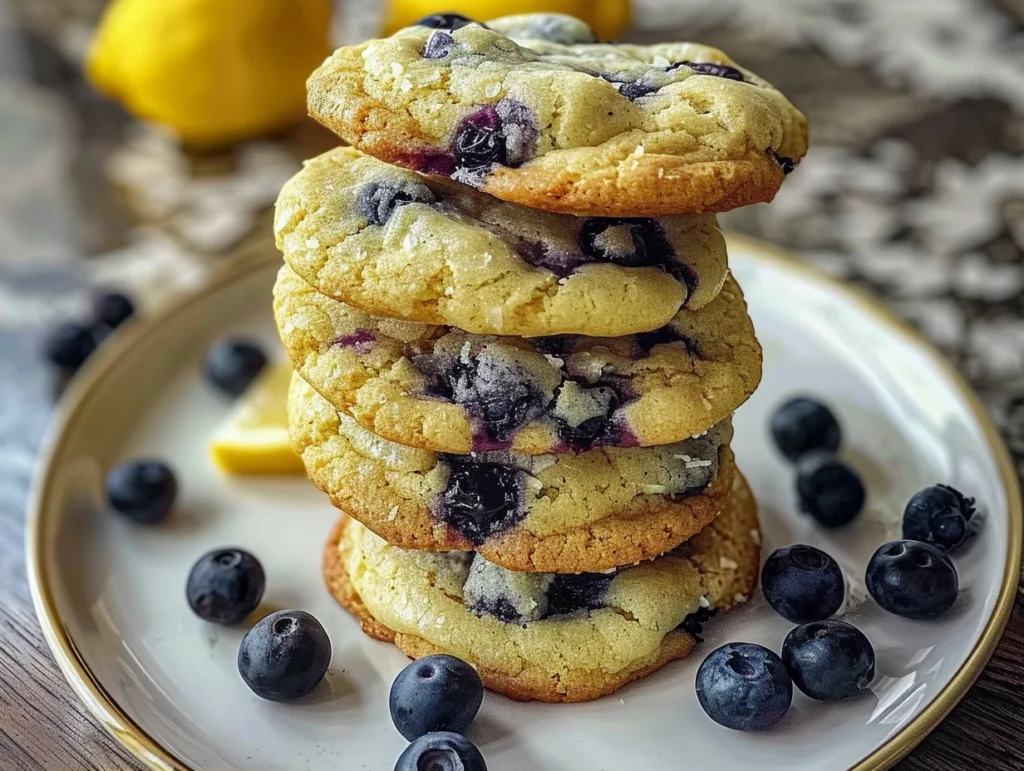 Lemon Blueberry Cookies Recipe: Sunshine in Every Bite!