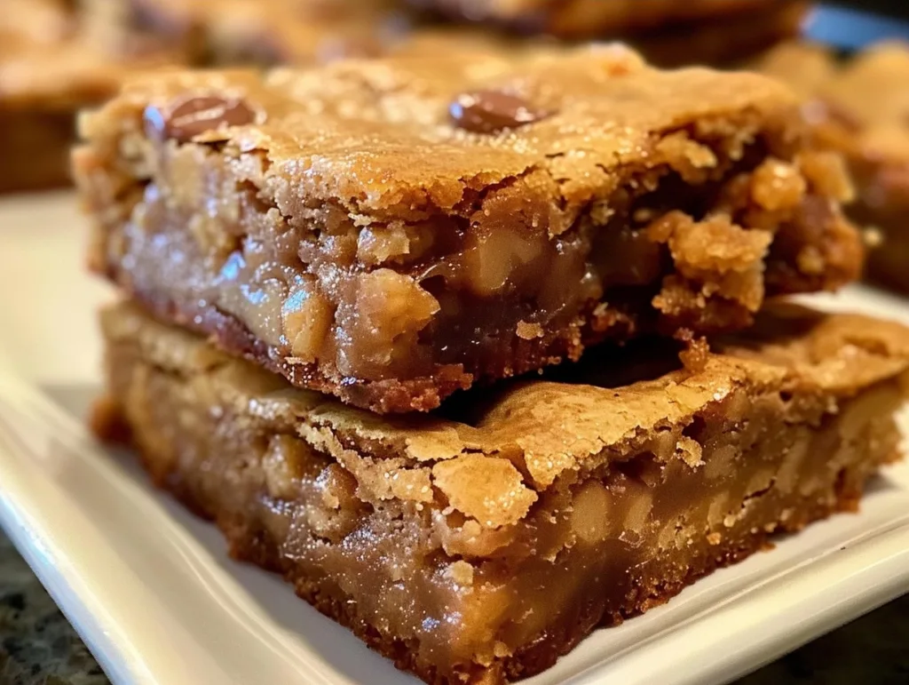 Grandma’s Chewy Butterscotch Blondies