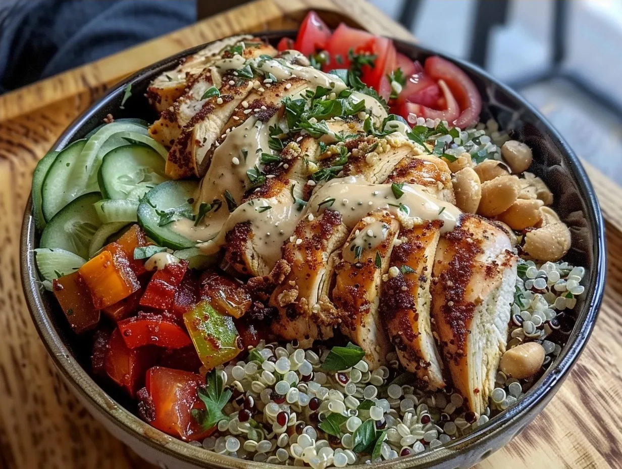 High-Protein Chicken Quinoa Power Bowl: A Family Favorite