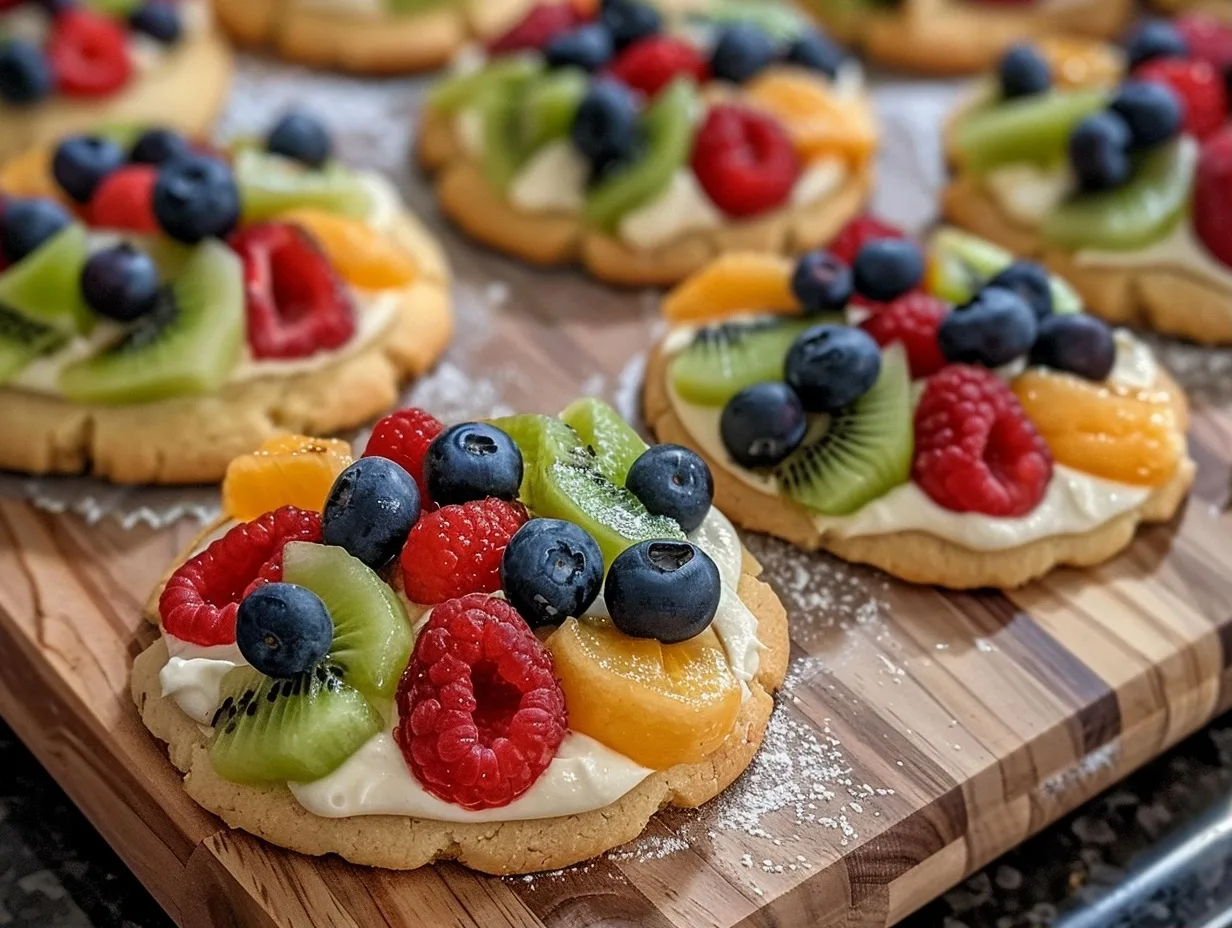 The Ultimate Fruit Pizza Cookies Recipe: A Ray of Sunshine!