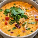Creamy Chicken Enchilada Soup (Easy One-Pot Recipe)