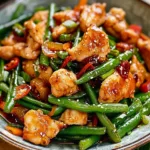 IRRESISTIBLE Chicken and Green Bean Stir Fry: EASY Dinner!